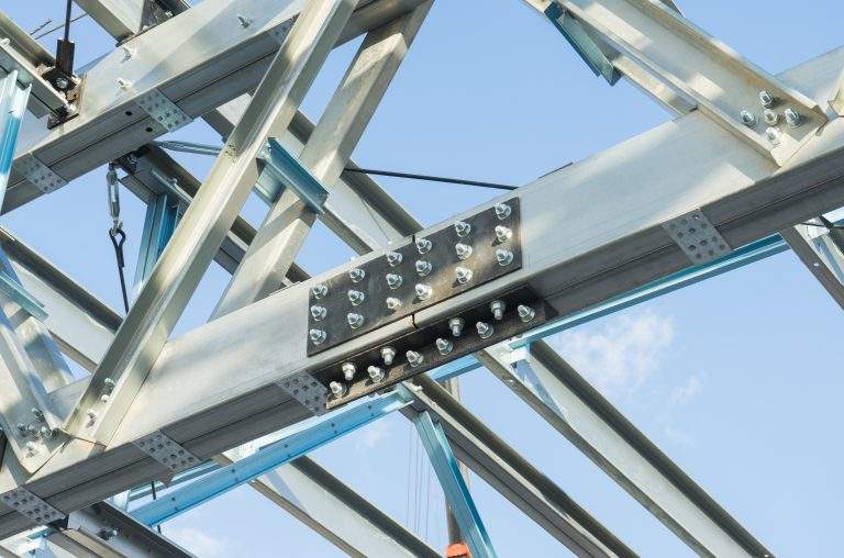 Steel frame structure