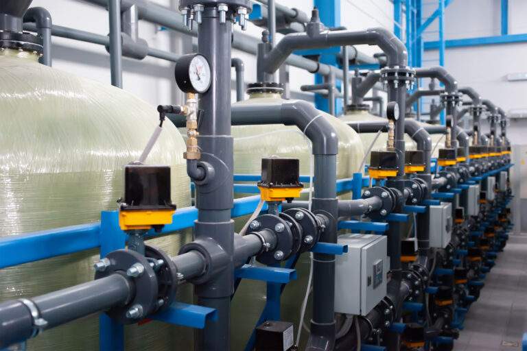 Automation of the industrial water treatment system